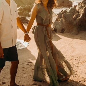 Joyfolie Class Dress Island Sage XXS